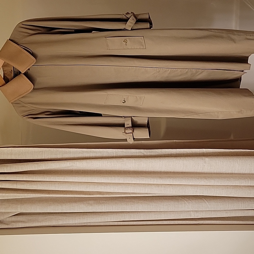 WOMENS BURBERRY SINGLE BREASTED TRENCH COAT W/ WOOL ZIP-OUT LINING & OVERCOLLAR